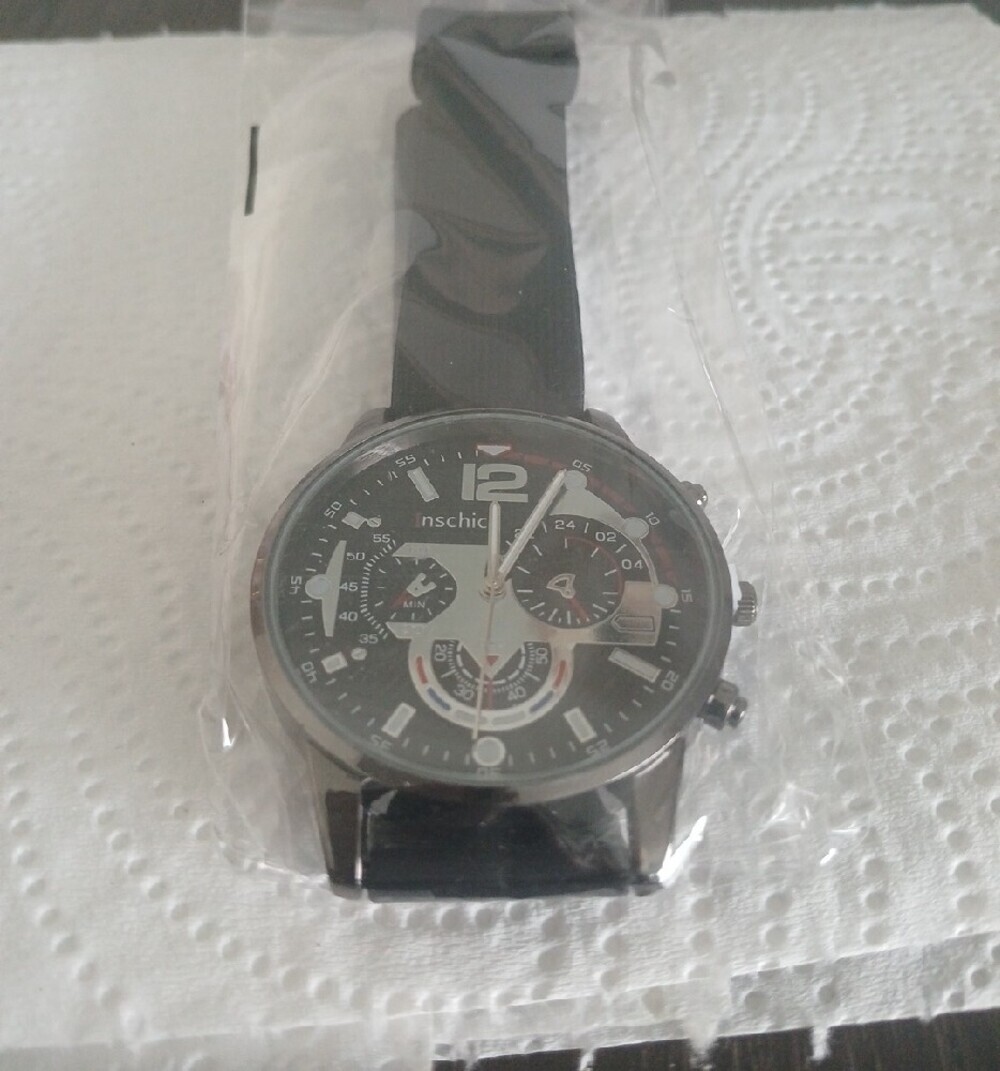 Black Chronograph Men’s Watch - Picture 3 of 6